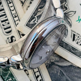 Marc Jacobs Sally White Dial Silver Steel Strap Watch for Women - MBM8642