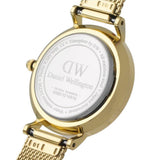 Daniel Wellington Classic Petite Evergold White Dial Gold Mesh Bracelet Watch For Women - DW00100350