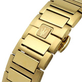 Maserati Stile 45mm Chronograph Black Dial Gold Steel Strap Watch For Men - R8873642001