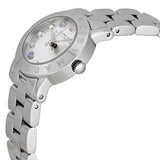 Marc Jacobs Amy White Dial Silver Steel Strap Watch for Women - MBM3217