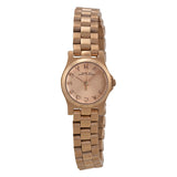 Marc Jacobs Dinky Rose Gold Dial Rose Gold Steel Strap Watch for Women - MBM3200
