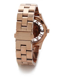 Marc Jacobs Henry Rose Gold Dial Rose Gold Steel Strap Watch for Women - MBM3293
