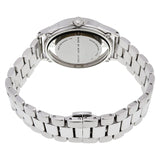 Marc Jacobs Tether Transparent Silver Dial Silver Steel Strap Watch for Women - MBM3412