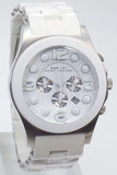 Marc Jacobs Pelly White Dial White Silicone Strap Watch for Women - MBM2565