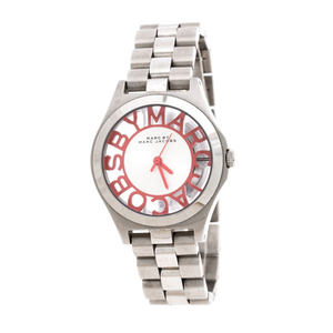 Marc Jacobs Henry Silver Dial Silver Steel Strap Watch for Women - MBM3294