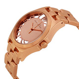 Marc Jacobs Henry Rose Gold Dial Rose Gold Steel Strap Watch for Women - MBM3207