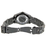 Marc Jacobs Henry Skeleton Black Dial Black Steel Strap Watch for Women - MBM3265