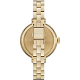 Marc Jacobs Sally Champagne Gold Dial Gold Steel Strap Watch for Women - MBM3363