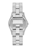 Marc Jacobs Blade Chronograph Silver Dial Silver Steel Strap Watch for Women - MBM3125