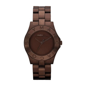 Marc Jacobs Amy Brown Dial Brown Steel Strap Watch for Women - MBM3128