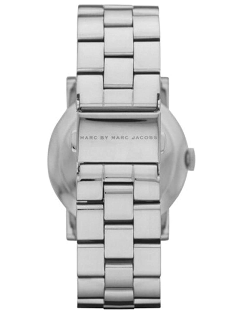 Marc Jacobs Amy White Dial Silver Steel Strap Watch for Women - MBM3140