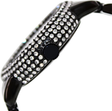 Marc Jacobs Marci Black Dial Black Steel Dial Strap Watch for Women - MBM3193