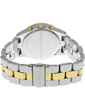 Marc Jacobs Henry Chronograph Silver Dial Two Tone Steel Strap Watch for Women - MBM3197