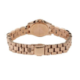 Marc Jacobs Dinky Rose Gold Dial Rose Gold Steel Strap Watch for Women - MBM3200