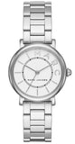 Marc Jacobs Roxy White Dial Silver Steel Strap Watch for Women - MJ3525