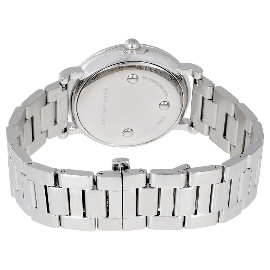 Marc Jacobs Roxy Pink Dial Silver Steel Strap Watch for Women - MJ3524