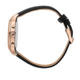 Maserati Epoca Chronograph White Dial Black Leather Strap Watch For Men - R8871618016