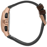 Maserati Triconic Chronograph Grey Dial Brown Leather Strap Watch For Men - R8871639003