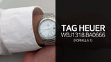 Tag Heuer Formula 1 Mother of Pearl White Dial Silver Steel Strap Watch for Women - WBJ1318.BA0666
