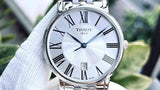 Tissot Carson Premium Silver Dial Silver Steel Strap Watch For Men - T122.410.11.033.00