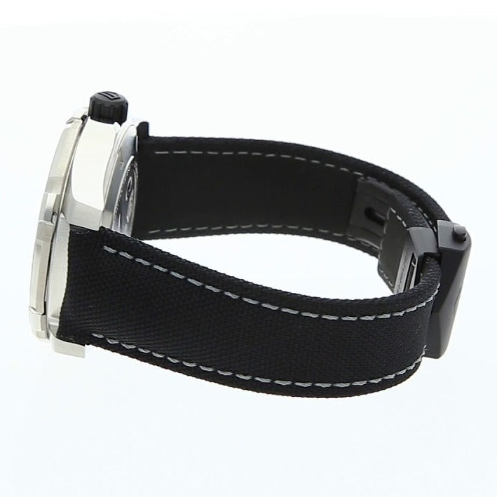 Tag Heuer Aquaracer Calibre 5 Moon Black Dial Black Nylon Strap Watch for Men - WAY201J.FC6370