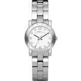 Marc Jacobs Amy Silver Dial Silver Steel Strap Watch for Women - MBM3181