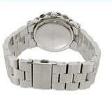 Marc Jacobs Amy Silver Dial Silver Steel Strap Watch for Women - MBM3222