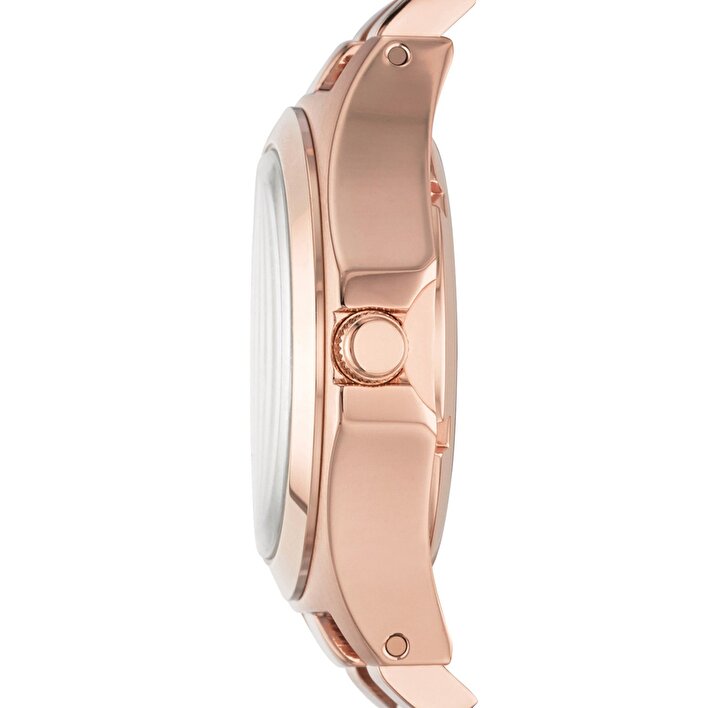 Marc Jacobs Henry Rose Gold Dial Rose Gold Steel Strap Watch for Women - MBM3296