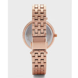 Michael Kors Darci Quartz Rose Gold Dial Rose Gold Steel Strap Watch For Women - MK4514