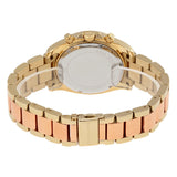 Michael Kors Blair Chronograph Rose Gold Dial Two Tone Steel Strap Watch for Women - MK6316