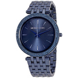 Michael Kors Darci Blue Dial Blue Steel Strap Watch for Women - MK3417