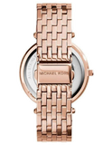 Michael Kors Darci Rose Gold Dial Rose Gold Steel Strap Watch for Women - MK3439