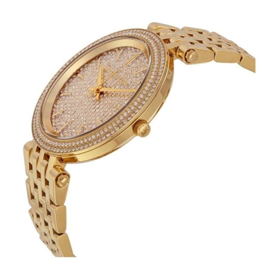 Michael Kors Darci Gold Dial Gold Steel Strap Watch for Women - MK3438