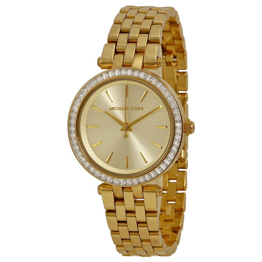 Michael Kors Darci Gold Dial Gold Steel Strap Watch for Women - MK3365