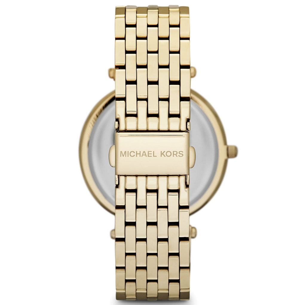 Michael Kors Darci Gold Dial Gold Stainless Steel Strap Watch for Women - MK3216