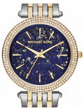 Michael Kors Darci Quartz Blue Dial Two Tone Steel Strap Watch For Women - MK3401