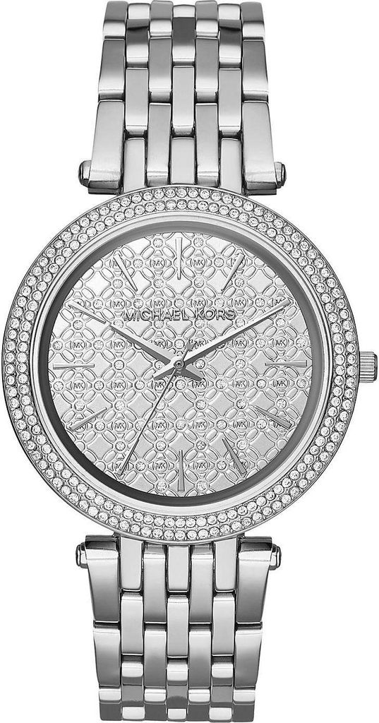 Michael Kors Darci Silver Dial Silver Steel Strap Watch for Women - MK3404