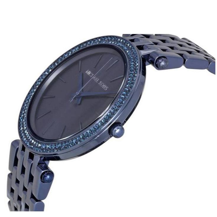 Michael Kors Darci Blue Dial Blue Steel Strap Watch for Women - MK3417