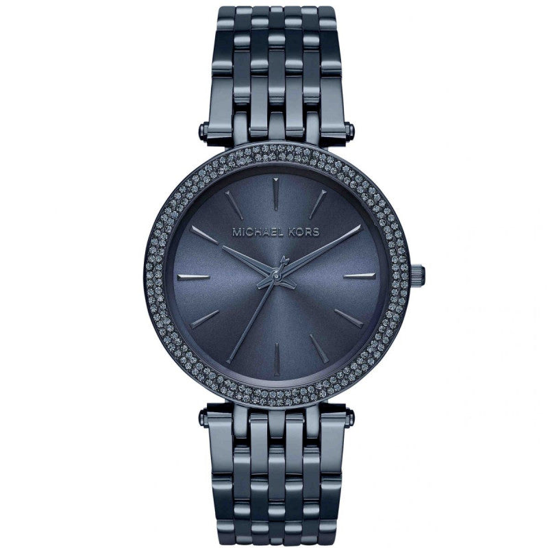 Michael Kors Darci Blue Dial Blue Steel Strap Watch for Women - MK3417