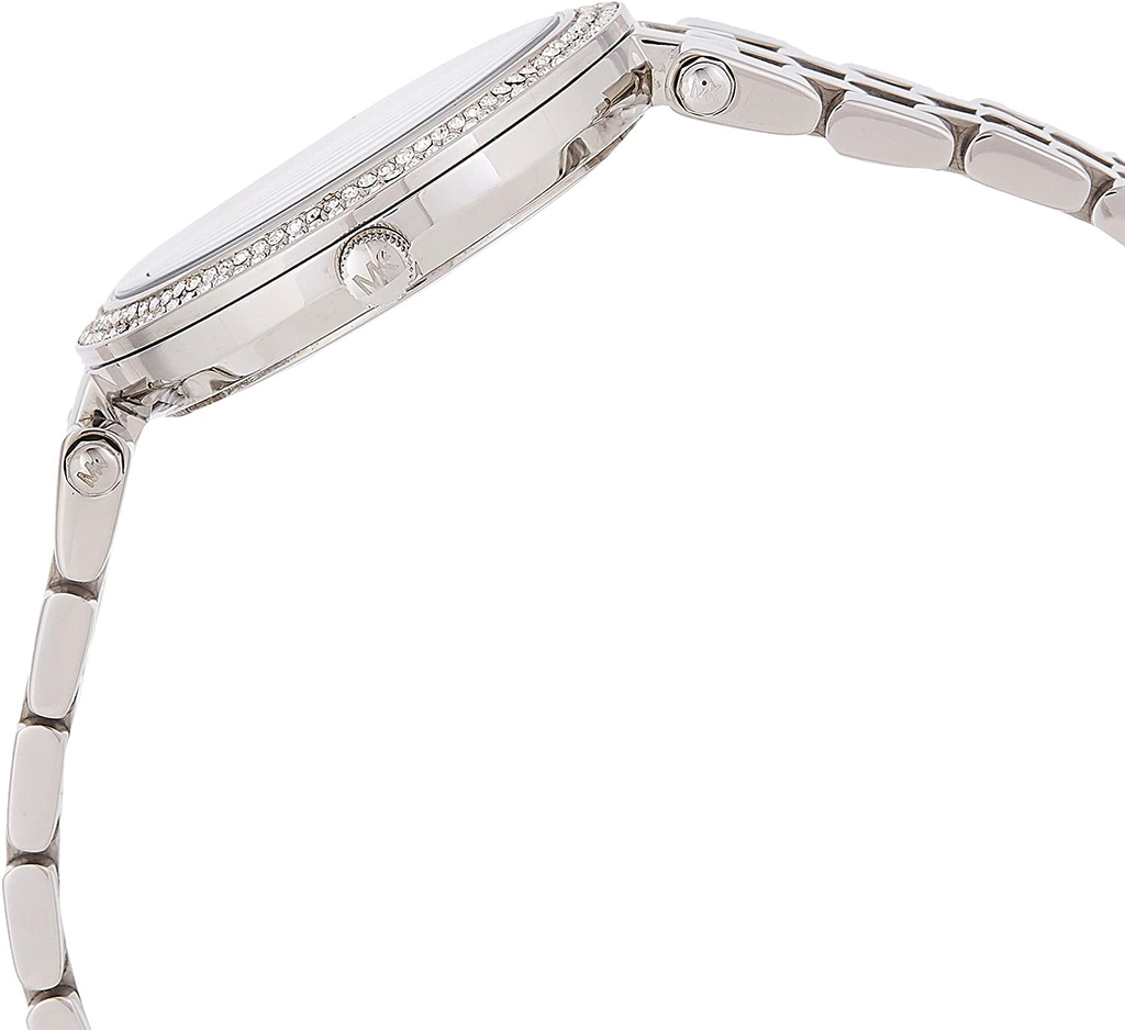 Michael Kors Darci Silver Dial Silver Steel Strap Watch for Women - MK3476