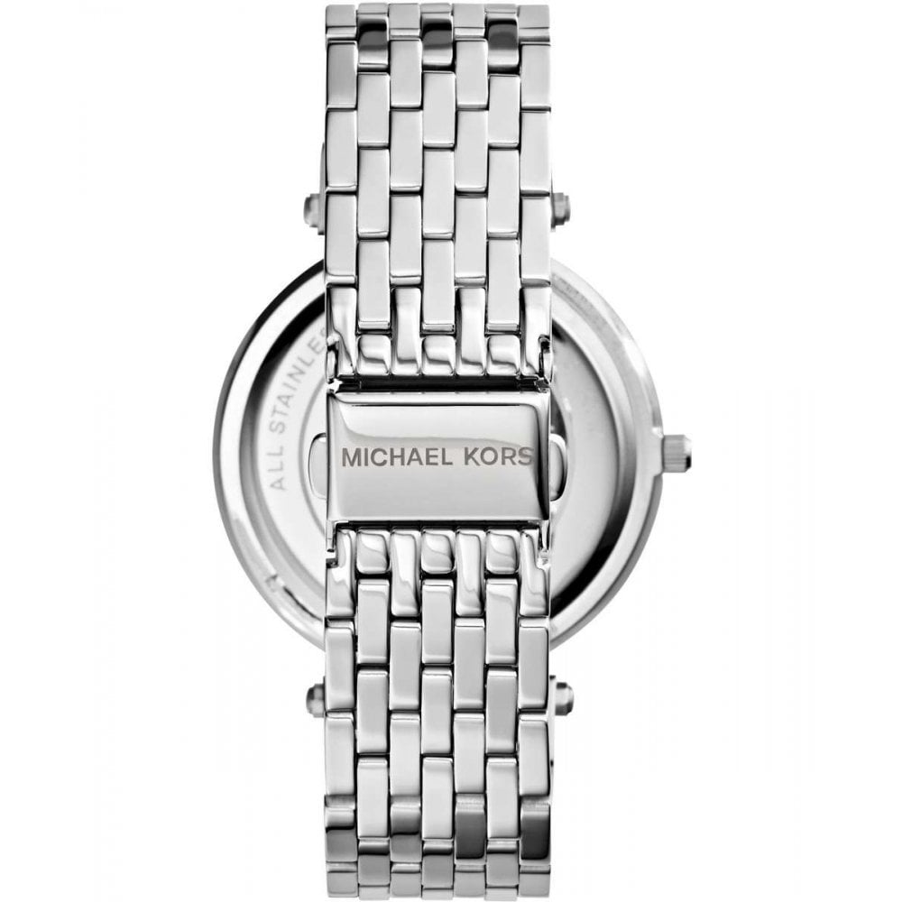 Michael Kors Darci Mother of Pearl Blue  Dial Silver Steel Strap Watch for Women - MK3515
