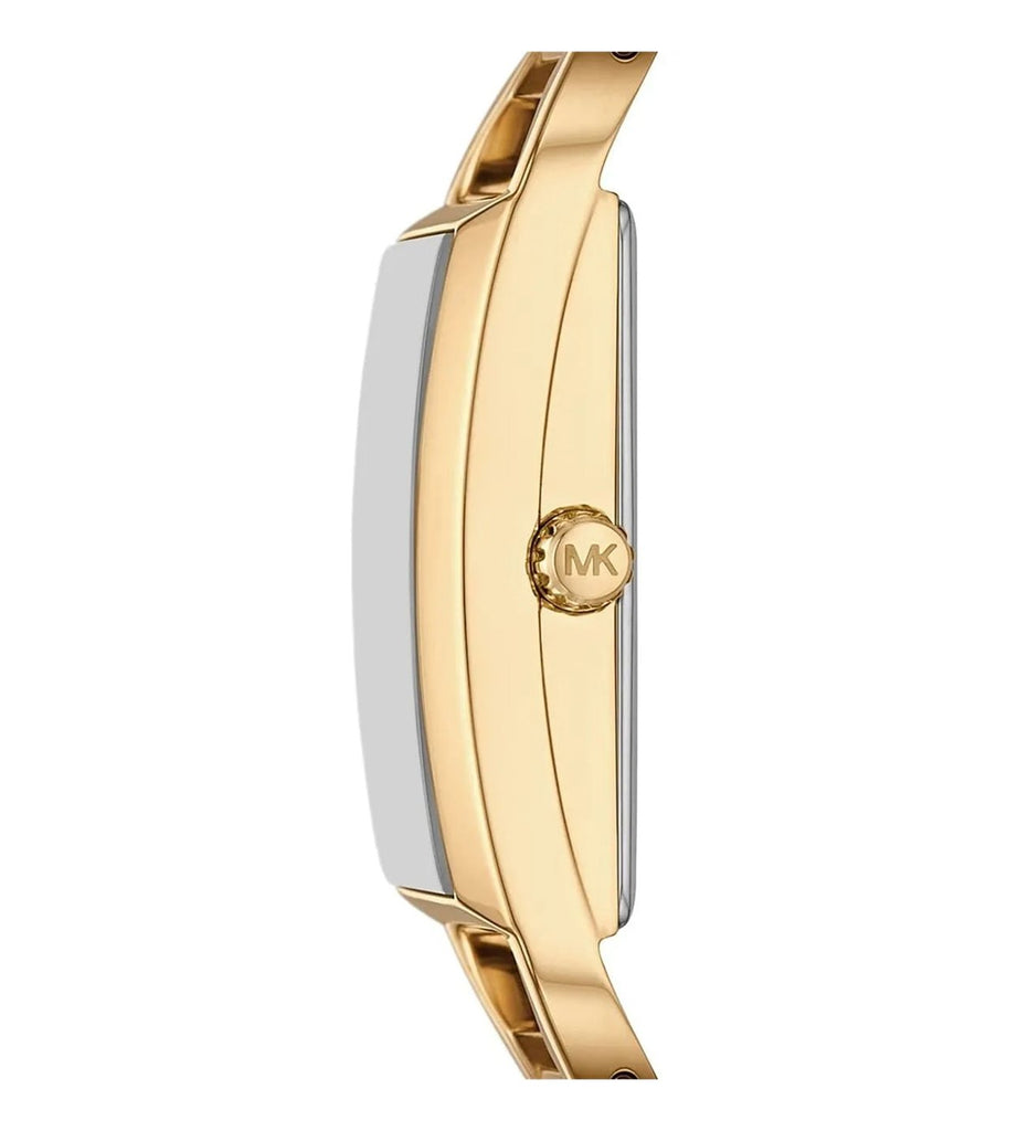 Michael Kors Empire Analog Gold Dial Gold Steel Strap Watch for Women - MK4840
