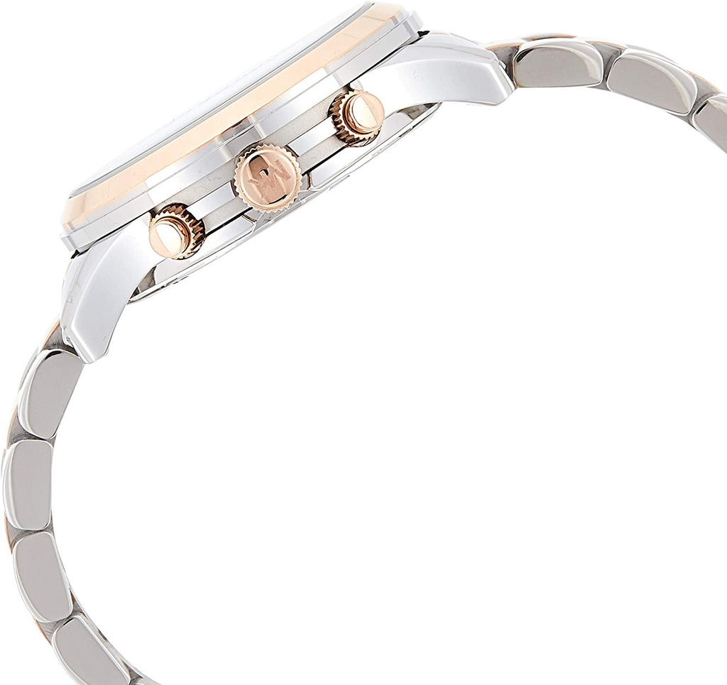 Michael Kors Runway Silver Dial Two Tone Steel Strap Watch for Women - MK5315