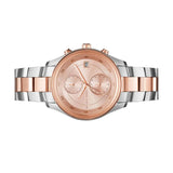 Michael Kors Blair Quartz Analog Rose Gold Dial Two Tone Steel Strap Watch For Women - MK6498