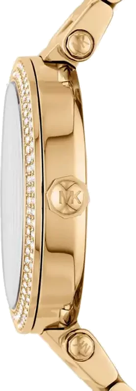 Michael Kors Taryn Quartz Gold Dial Gold Steel Strap Watch For Women - MK4459