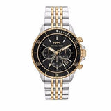 Michael Kors Bayville Chronograph Black Dial Two Tone Steel Strap Watch For Women - MK8872