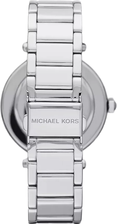 Michael Kors Parker Quartz Silver Dial Silver Steel Strap Watch For Women - MK6658