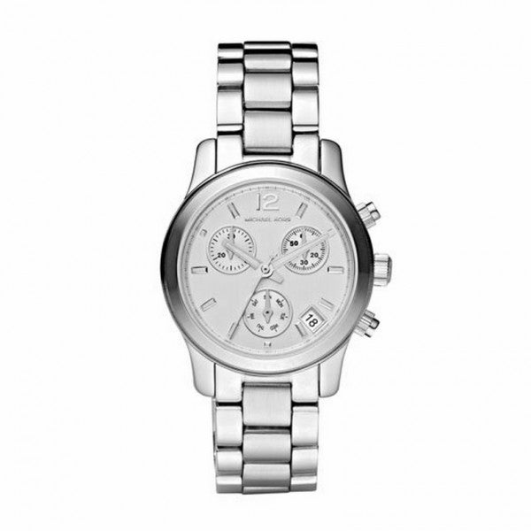 Michael Kors Runway Silver Dial Silver Steel Strap Watch for Women - MK5428