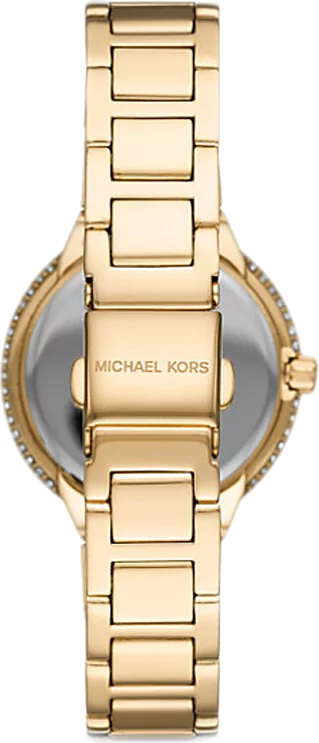Michael Kors Taryn Quartz Gold Dial Gold Steel Strap Watch For Women - MK4459