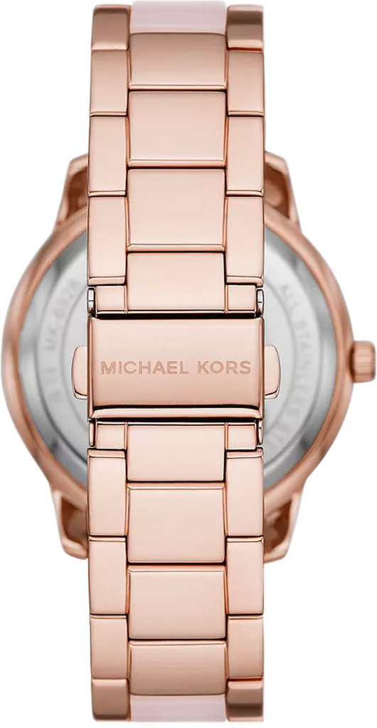 Michael Kors Tibby Multifunction Rose Gold Dial Rose Gold Steel Strap Watch For Women - MK6928